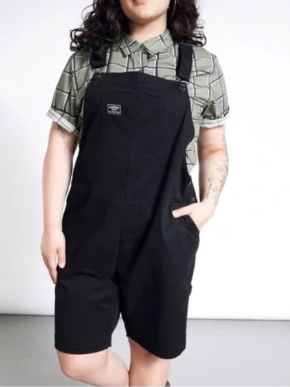WILDFANG THE ESSENTIAL SHORTALL OVERALLS XL